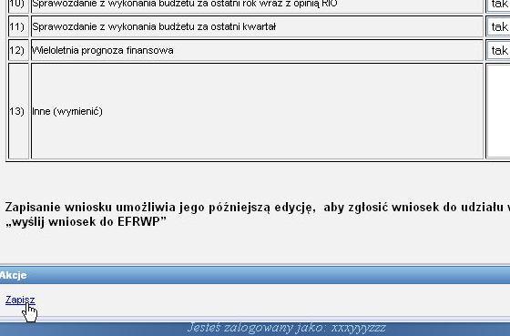 Przycisk znajduję się na górze lub dole strony: W