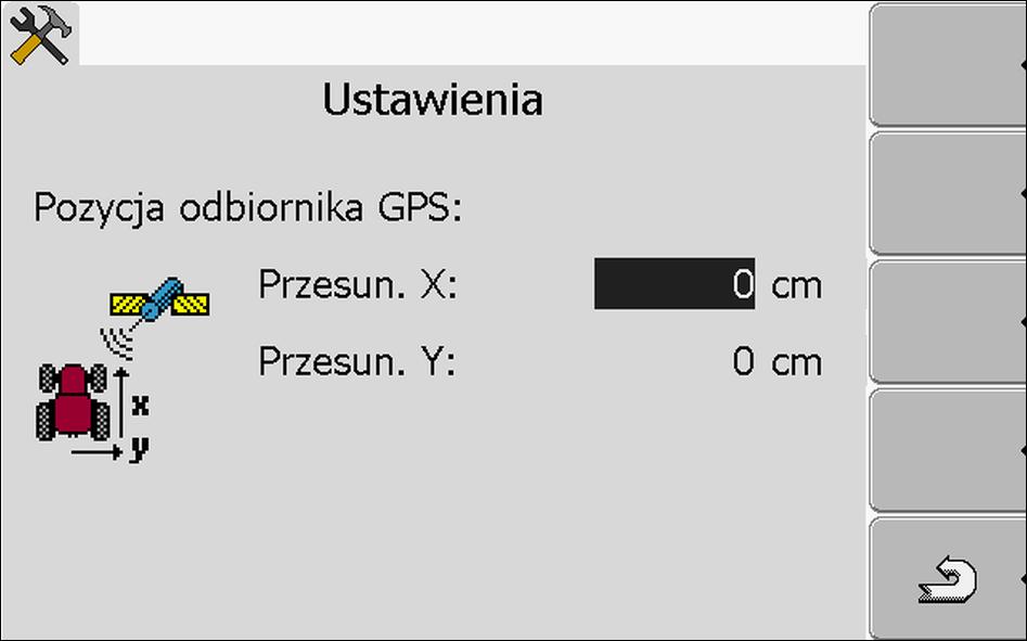 Aplikacja Tractor-ECU Konfiguracja parametrów 8 Skonfigurowałeś czujnik pozycji roboczej. 8.2.