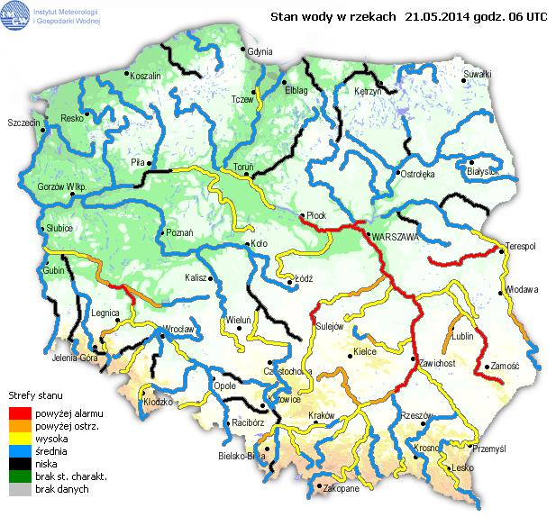 INFORMACJE HYDROLOGICZNO