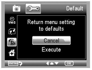 5.2.6 Resetowanie systemu Z głównego menu 2 wybierz opcję Resetuj system, aby przywrócić domyślny system.