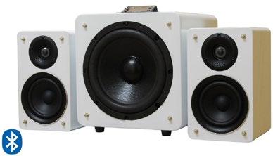 799zł PROMOCJA High Gloss White Subwoofer Niskotonowy: 203 mm (8 ) Łączność bezprzewodowa: Bluetooth v3.