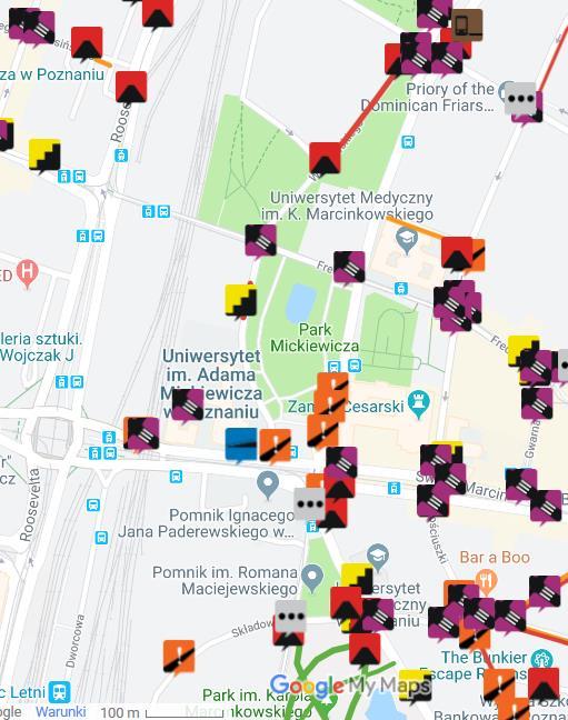 Poznańska Mapa Barier Efekty projektu: - interaktywna mapa dostępna pod adresem: - zwrócenie uwagi władzom lokalnym i opinii publicznej na problem niewystarczającej dostępności przestrzeni