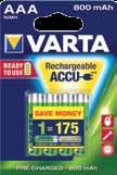 6,19 7,61* 12,49 15,36* Akumulator VARTA R03/800MAH
