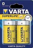 Superlife blister E04010100041 Bateria VARTA R20
