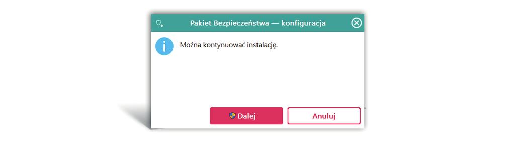 2. Przed instalacją Pakietu Bezpieczeństwa UPC zalecamy odinstalowanie wszystkich innych programów antywirusowych. 3. Jeśli wszystko przebiegło pomyślnie, możesz uruchomić pobrany plik.