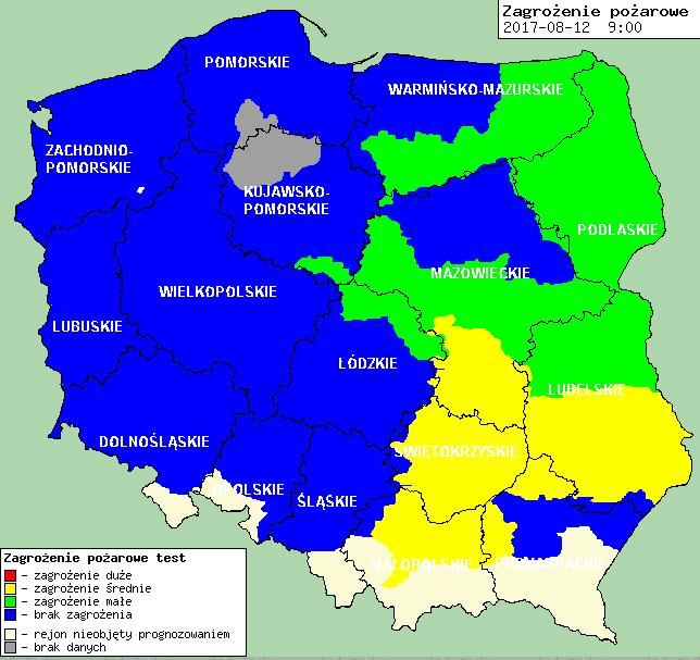 pogody dla Polski na