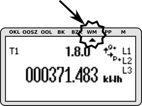 blokada zdalnej konfiguracji wskaźnik uniwersalny opisany jako BZK wyłącznik mocy otwarty tor prądowy (rozwarte styki wyłącznika) sygnalizowany jest przez wyświetlenie odpowiedniego wskaźnika