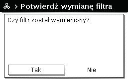 doprowadzanego Otworzyć menu Wentylacja > Reg. temp. pow. dopływ.. Zaznaczony jest punkt menu Wył.