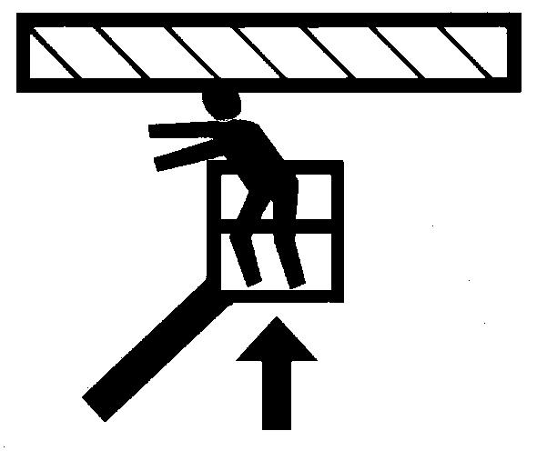 ROZDZIAŁ 1 ZASADY BEZPIECZEŃSTWA Ryzyko zmiażdżenia i kolizji Pracownicy naziemni i obsługujący platformę muszą nosić kaski ochronne z atestem.