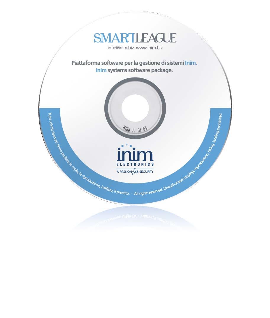Oprogramowanie INIM Oprogramowanie komputerowe odgrywa główną rolę w systemach alarmowych.