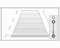 Linie pomocnicze Dynamiczne linie pomocnicze to poziome linie naniesione na obraz z kamery w odstępach co 1 metr, pomagające kierowcy ustalić odległość od wyświetlanych przeszkód.