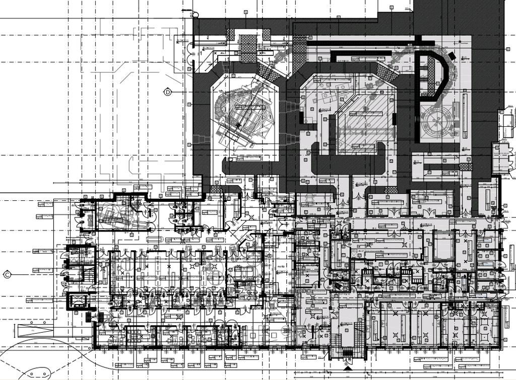 Schemat pomieszczeń NCRH-CCB Centrum