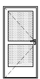 23. Wejście z korytarza głównego do pawilonu 1 parter o wymiarach 110x 205 (100 w świetle) Zakres robót : 1.