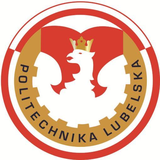 Załącznik nr 1 Wzór godła Politechniki Lubelskiej Godłem Politechniki Lubelskiej jest stylizowany wizerunek orła w złotej koronie, usytuowany w otoku na biało-czerwonym tle, z granatowym napisem: