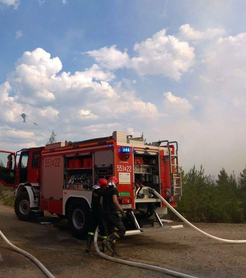 Europejskiego Mechanizmu Ochrony Ludności zwróciły się o wsparcie ratownicze w walce z pożarami lasów. fot. GFFFV Poland/Twitter KG PSP Polska strażacką potęgą?
