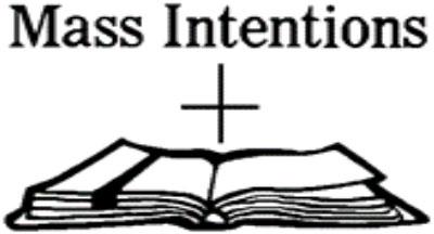 Sts. Peter & Paul Church Week of SATURDAY (4th) 4:00 PM + Peter Dudutis & John Serafinas SUNDAY (5th) 9:00 AM + John & Ann Morkis 11:00 AM + Elena Masiliuniene MONDAY (6th) 12:00 Noon + Peter