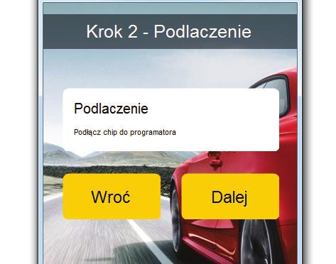 Sprawdź czy na chipie świeci się dioda (jeżeli nie, spróbuj ponownie podłączyć programator, ale do innego portu USB).