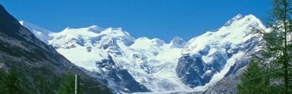 Silvretta, Bregaglia, Bernina Alpy Retyckie są częścią Alp Centralnych. Najwyższym szczytem tej grupy i całych Alp Wschodnich jest Bernina (4049 m n.pm.m.).