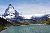 Zejście z Gornergratt do Zermatt przez Riffelsee, jezioro słynące z odbicia szczytu Matterhorn w lustrze wody. Czas zejścia: z Gornergrat ok. 3 godz. 4 DZIEŃ Sass Almagell Monte Moro Macugnaga.