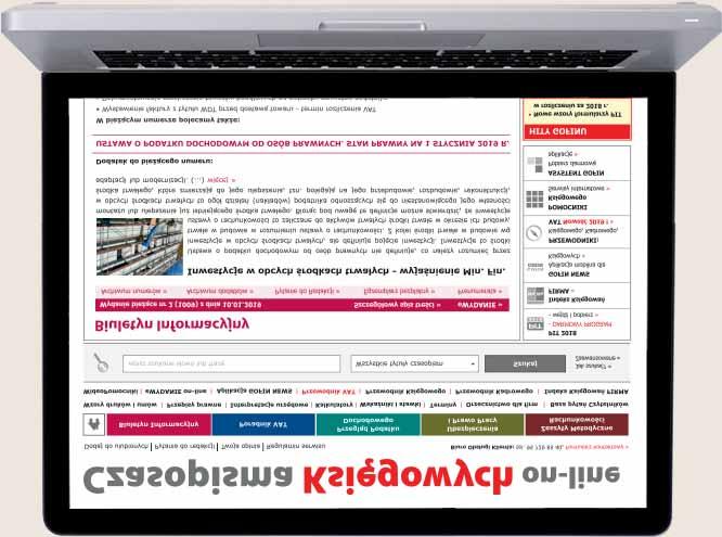 przeglądanie on-line za pomocą przeglądarki internetowej, za pomocą programu off-line (po pobraniu wydawnictw z internetu), w Aplikacji mobilnej GOFIN NEWS Aplikacja mobilna GOFIN NEWS 6