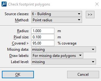 Nowe narzędzia w oprogramowaniu TerraScan (Terrasolid) Analiza pokrycia chmurą punktów wybranych poligonów.