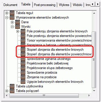 Advance Design 2015 jest teraz w stanie uwzględnić średnią grubość każdego ES stosując je przy wymiarowaniu (według