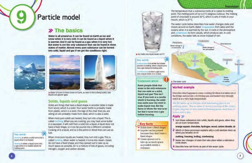 examples Tools for achieving the mastery goals - Know, Apply and Extend - are throughout every topic.