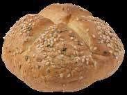 Bułka grahamka Wholemeal roll 20424 60 g 120 The whole-grain rolls we