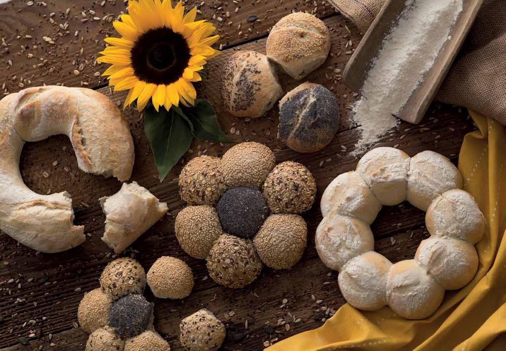 Margerytki Marguerites Margerytki Oryginalne produkty, które powstają na bazie mąki pszennej oraz pszenno-żytniej. Doskonale prezentują się na stołach w domach, restauracjach czy hotelach.