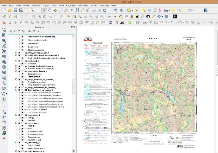 WKŁAD FIRMY GEPOL W ROZWÓJ I OPRACOWANIE MAPY HYDROGRAFICZNEJ POLSKI