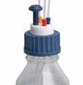 Szczególnie zalecane do HPLC: rozpuszczalniki pozostają czyste, a składniki mieszanych rozpuszczalników nie przenikają do atmosfery.