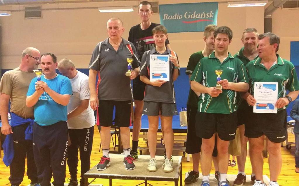 Marian Behnke, opiekun niepełnosprawnych tenisistów kwidzyńskiego Warsztatu Terapii Zajęciowej, ma nadzieję, że dobra passa zostanie utrzymana w kolejnych turniejach.