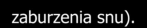 Objawy poznawcze (obniżone poczucie kompetencji, brak planów na przyszłość, niezdecydowanie,