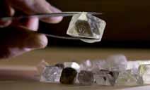 Diament o czystości Flawless i barwie Vivid pink został znaleziony w 1999 r. w kopalni De Beers w RPA.