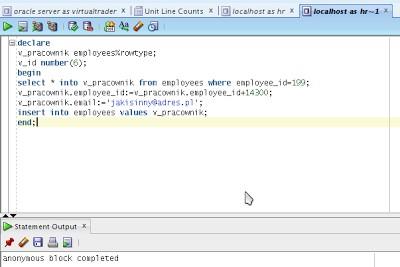 PL/SQL. Widać to na poniższym przykładzie.
