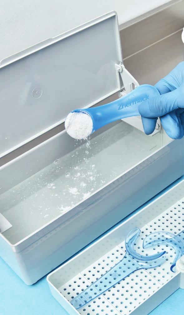 Zeta 2 Sporex narzędzia i frezarki Środek do sterylizacji chemicznej na zimno oraz środek dezynfekcyjny o wysokiej skuteczności w proszku.