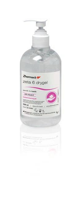 Zeta 6 Drygel ręce Żel stworzony specjalnie z myślą o oczyszczaniu i higienie rąk.