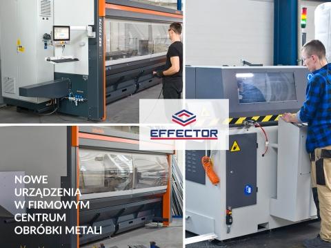 Centrum obróbki metali należące do spółki zostało wyposażone w nowe urządzenia, pozwalające na jeszcze dokładniejszą obróbkę aluminiowych profili.