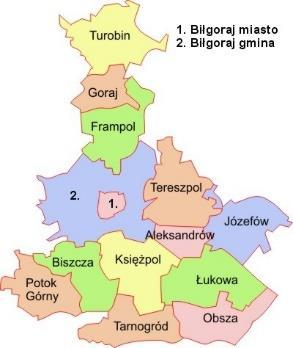 W jej skład wchodzi 7 sołectw: Tereszpol-Zaorenda, TereszpolKukiełki, Tereszpol-Zygmunty, Lipowiec, Szozdy, Panasówka i Bukownica.