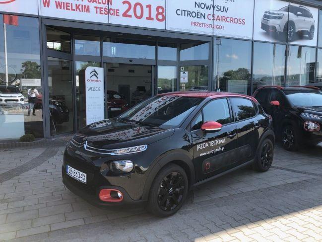 Tel.: 33 821 80 16 wew. 1 Tel. kom.: 789 401 664 Email: patryk.grzechnik@citroen.auto-gazda.pl *CITROEN C3 1.2PT 110KM EAT6! WERSJA SHINE! AUTOMATYCZNA SKRZYNIA BIEGÓW!