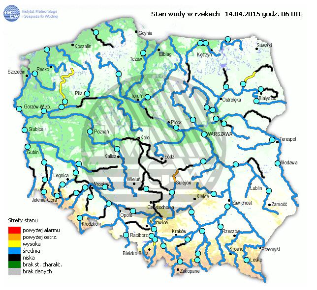 INFORMACJE HYDROLOGICZNO -