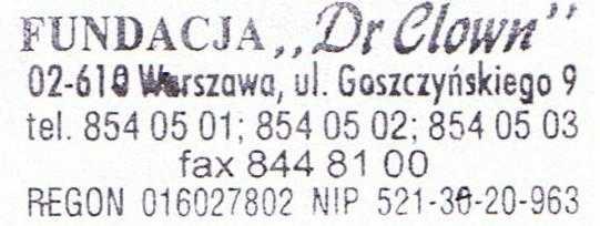 5. Struktura funduszu statutowego z dnia założenia (powstania) Jednostki: stan na 31.12. 2010 r. w zł i gr.