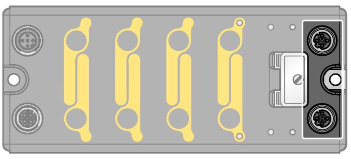 Ethernet Przewód sieciowy (przykład): RSSD RSSD 441-2M nr kat. U-02482 lub RSSD-RSSD-441-2M/S2174 nr kat.