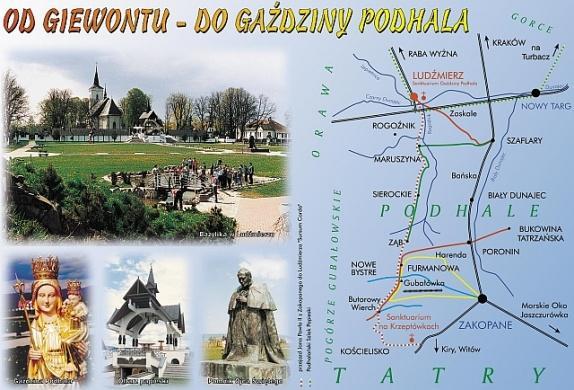 W dniu 7 czerwca tegoż roku Ojciec Święty przejechał otwartym papamobile przez liczne wioski Podhala.