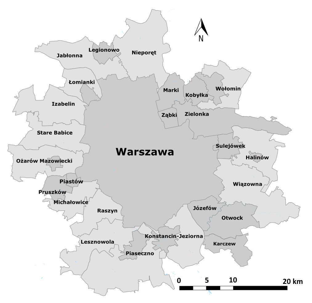 I. Sieć transportowa Podróże po obszarze modelu odbywają się po sieci transportowej, która stanowi warstwę podaży w modelu podróży.