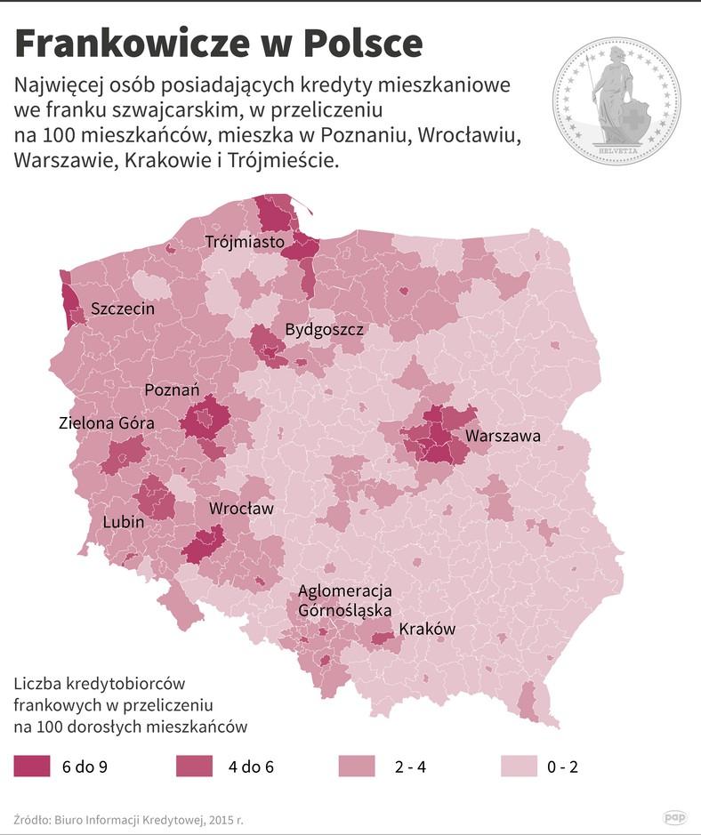 1 2 JAKIE BANKI UDZIELAŁY NAJWIĘKSZEJ ILOŚCI KREDYTÓW PSEUDOWALUTOWYCH?