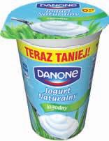 0,99 0,60 1,39 28% jogurt DANONE naturalny