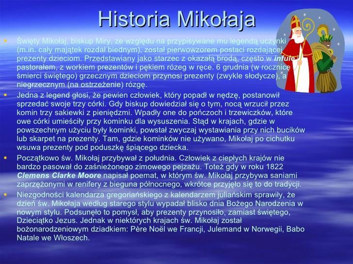 Ozdabialiśmy postać Mikołaja, którego historię