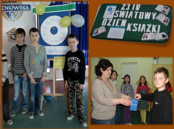 zajął Patryk Langier Vb II miejsce - Justyna Miedzińska Vc Konkurs rozsypanka kołowa pt.