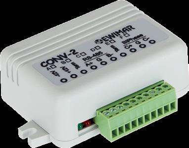 Konwertery protokołów komunikacyjnych Konwertery protokołów komunikacyjnych to mikroprocesorowe urządzenia umożliwiające połączenie ze sobą elementów telewizji przemysłowej różnych producentów.